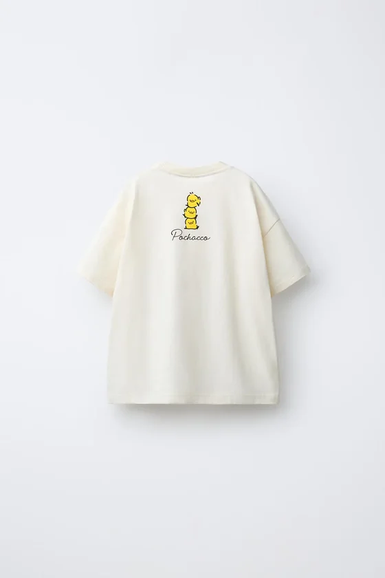 ФУТБОЛКА С КАРМАНОМ POCHACCO © SANRIO