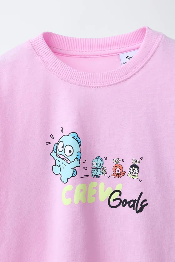 ФУТБОЛКА HANGYODON AND FRIENDS © SANRIO