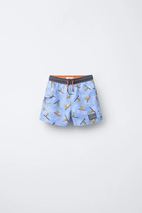 6-14 ЛЕТ/ ПЛАВКИ-БЕРМУДЫ BART THE SIMPSONS ™ MATT GROENING