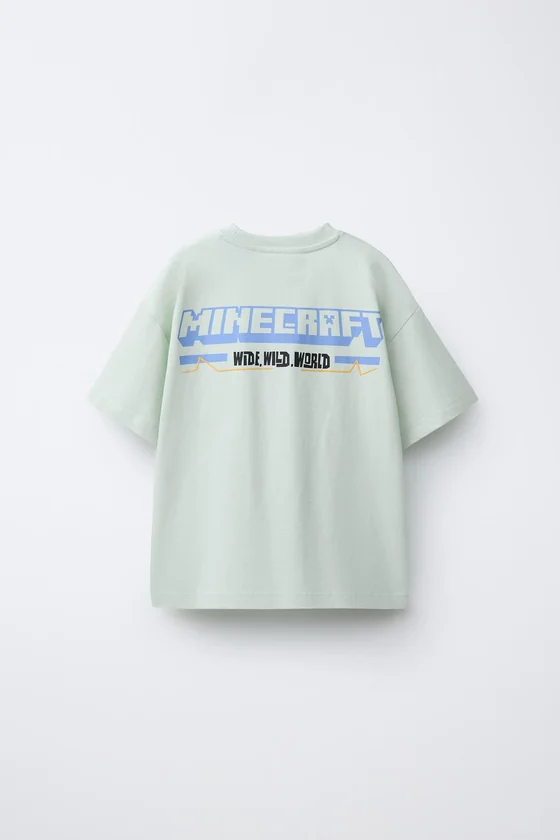 ФУТБОЛКА С ПРИНТОМ MINECRAFT © MOJANG AB. ™