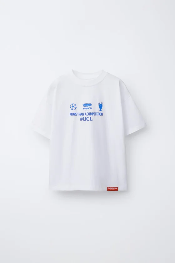 ФУТБОЛКА С ПРИНТОМ UEFA CHAMPIONS LEAGUE ®