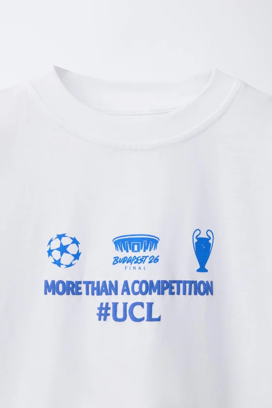 ФУТБОЛКА С ПРИНТОМ UEFA CHAMPIONS LEAGUE ®