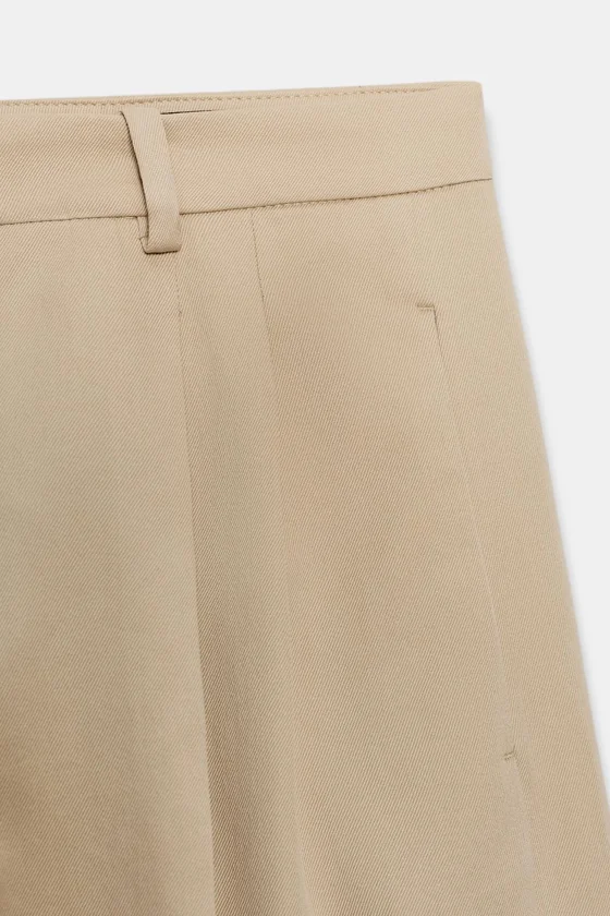 БРЮКИ  С ЗАЩИПАМИ — коллекция Zara «ZW»
