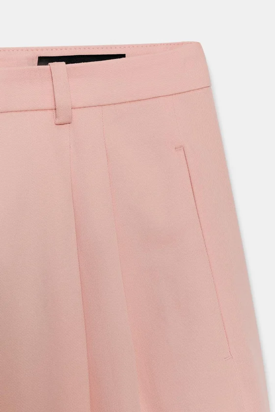 БРЮКИ  С ЗАЩИПАМИ — коллекция Zara «ZW»
