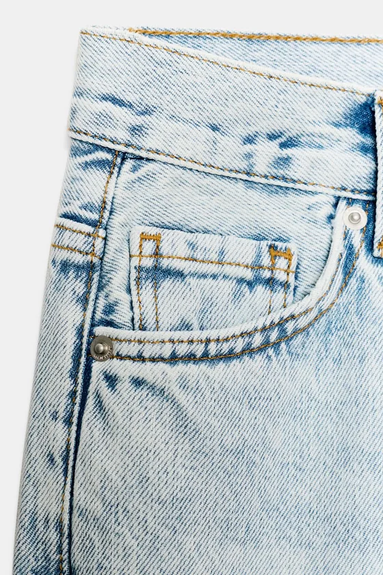 ДЖИНСЫ -клёш С НИЗКОЙ ПОСАДКОЙ — коллекция Zara «ZW»