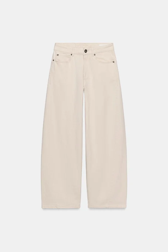 ДЖИНСЫ коллекция Zara «ZW» LOOSE  СО СРЕДНЕЙ ПОСАДКОЙ