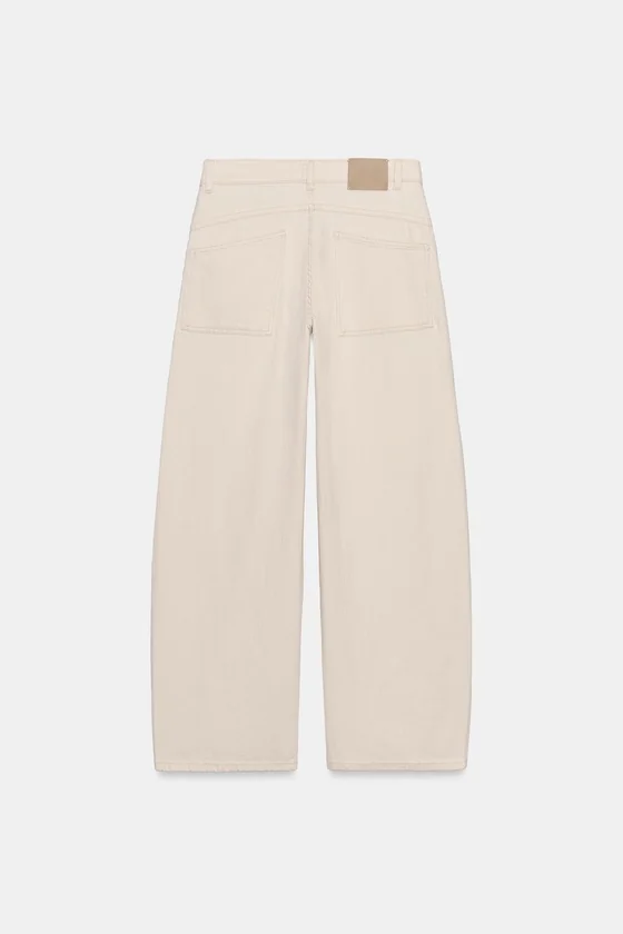 ДЖИНСЫ коллекция Zara «ZW» LOOSE  СО СРЕДНЕЙ ПОСАДКОЙ