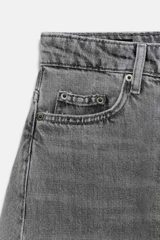 ДЖИНСЫ коллекция Zara «ZW» ANKLE баллон СО СРЕДНЕЙ ПОСАДКОЙ