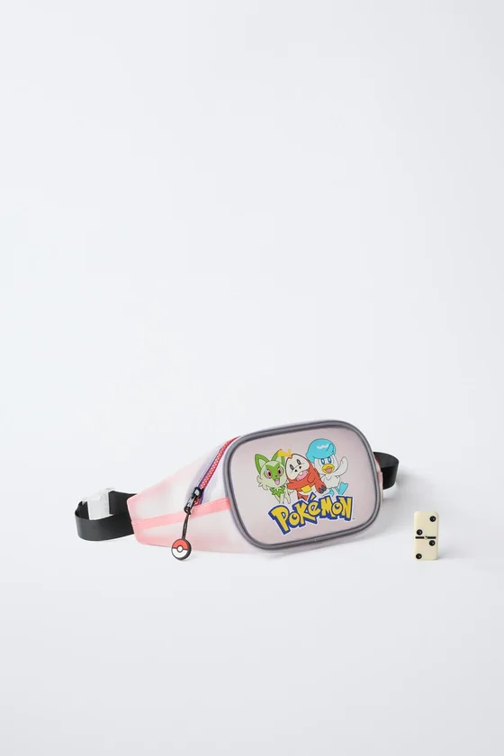 ПРОРЕЗИНЕННАЯ ПОЯСНАЯ СУМКА POKÉMON ™
