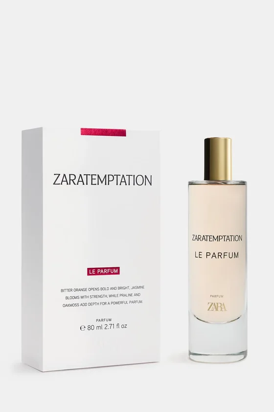 Парфюмерная вода Zara Temptation 80 мл