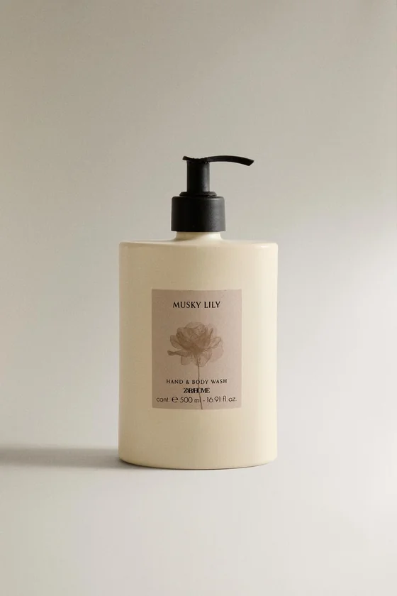 (500 мл) мыльная жидкость для рук musky lily