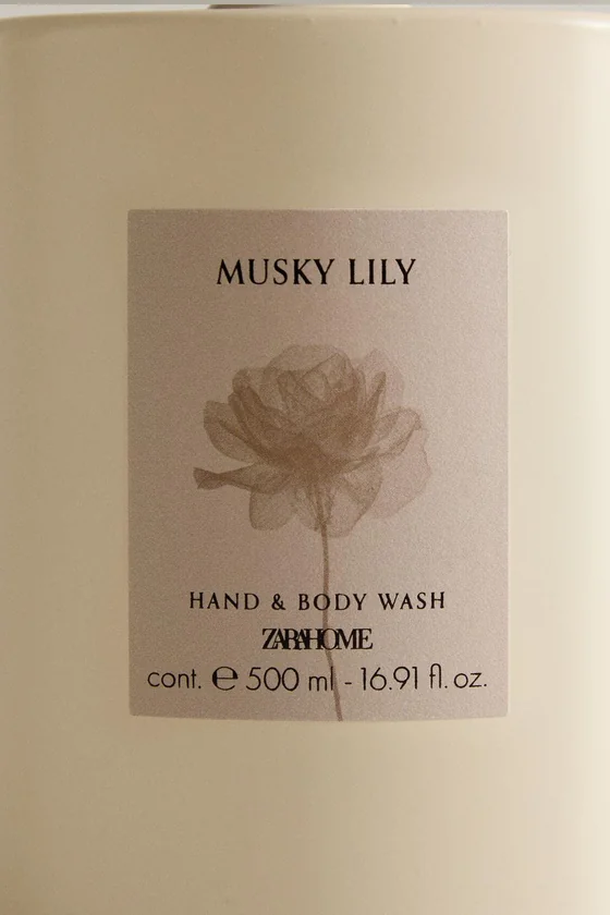 (500 мл) мыльная жидкость для рук musky lily