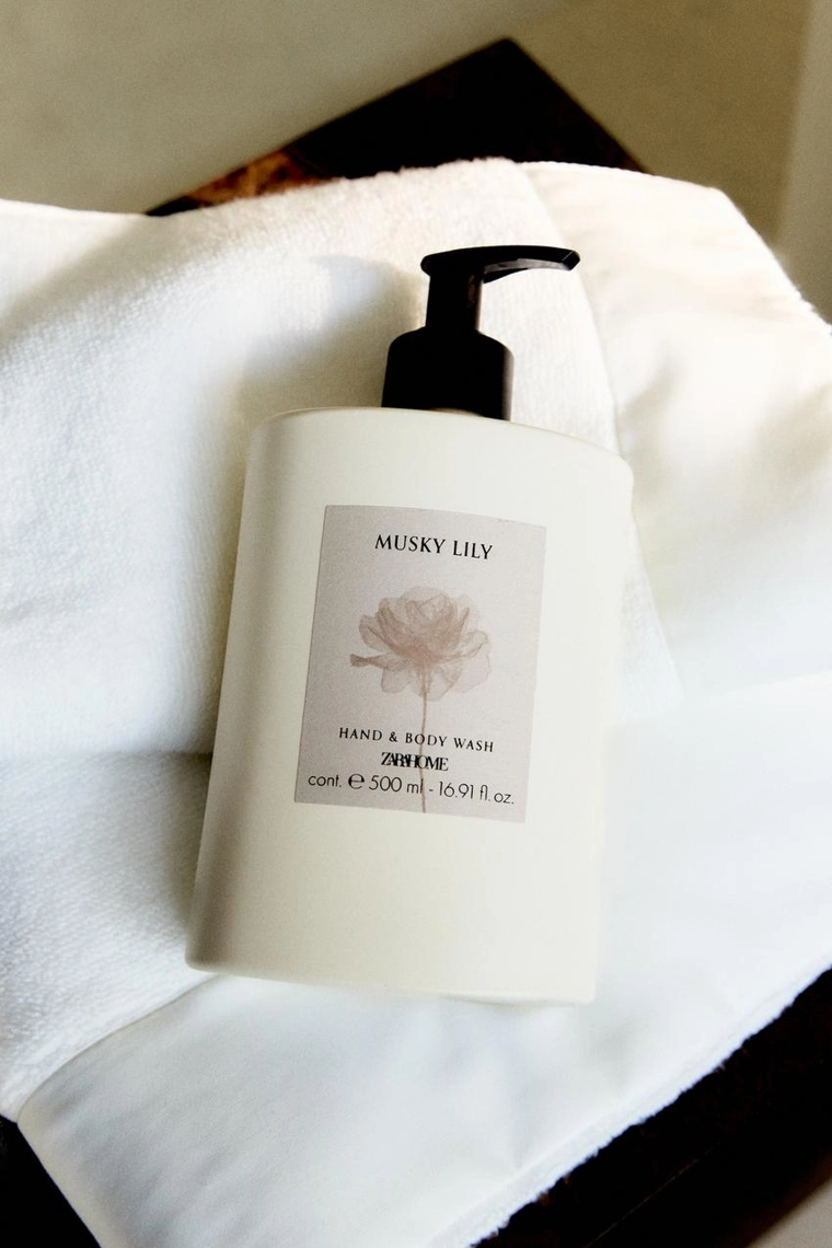 (500 мл) мыльная жидкость для рук musky lily