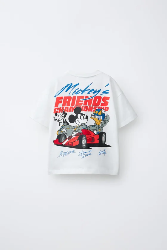 ФУТБОЛКА С ПРИНТОМ MICKEY MOUSE AND FRIENDS © DISNEY