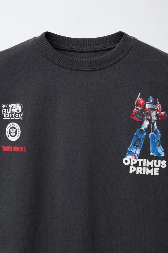 ФУТБОЛКА С ПРИНТОМ TRANSFORMERS®