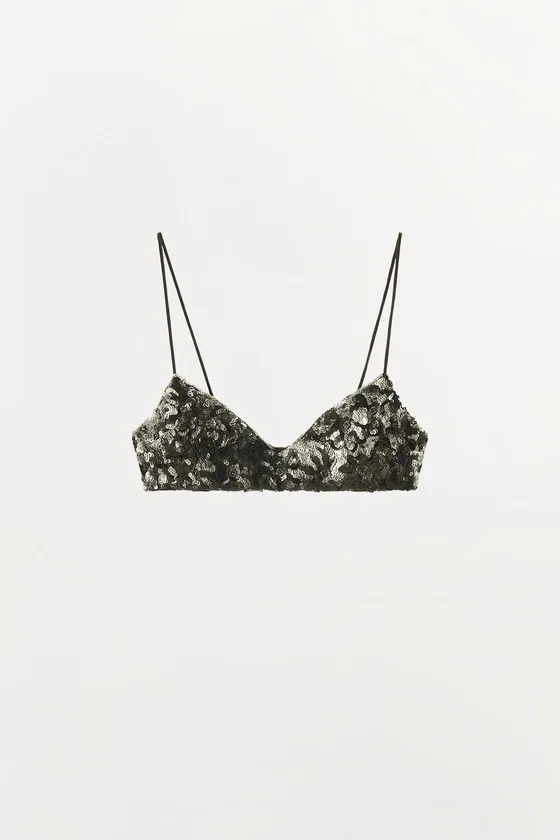 БРАЛЕТТ С ПАЙЕТКАМИ И БИСЕРОМ