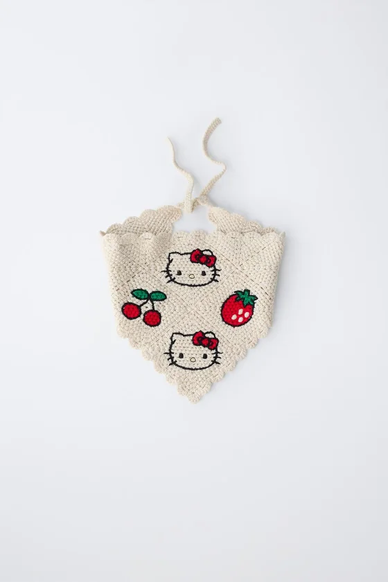 БАНДАНА КРЮЧКОМ HELLO KITTY © SANRIO