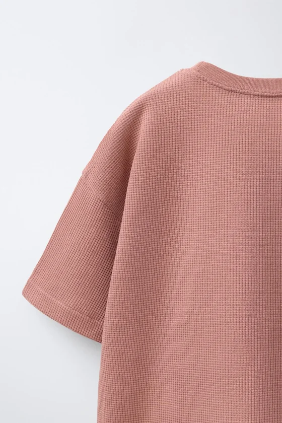 Пижама с махровыми манжетами zara для детей 1 1/2-6 лет