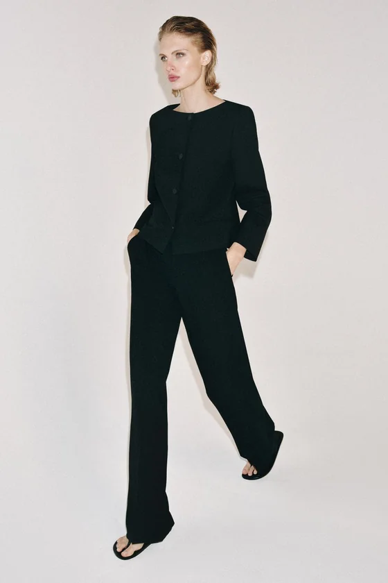 КУРТКА НА ПУГОВИЦАХ — коллекция Zara «ZW»