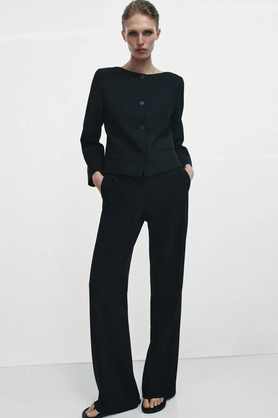 КУРТКА НА ПУГОВИЦАХ — коллекция Zara «ZW»
