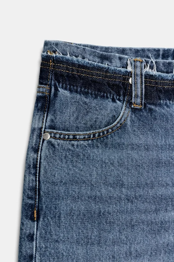 ДЖИНСЫ ПРЯМОГО КРОЯ С НИЗКОЙ ПОСАДКОЙ — коллекция Zara «ZW»