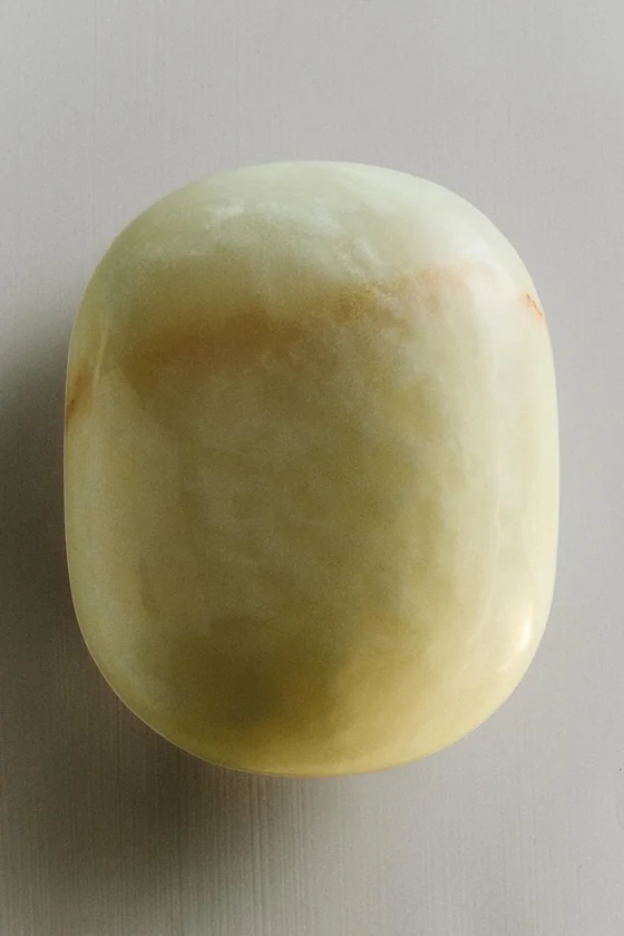 Серебристый ящик oval onyx от colin king