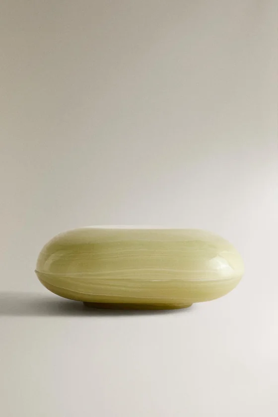 Серебристый ящик oval onyx от colin king