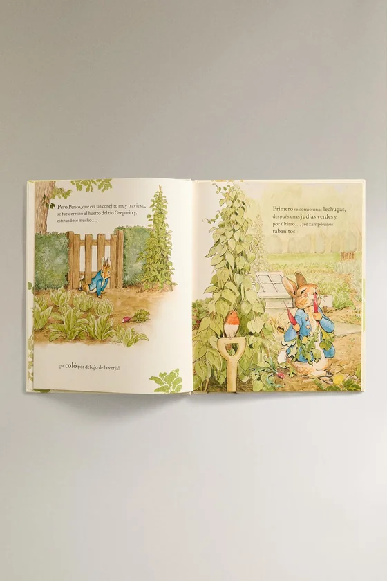 Детская книга сказка о питере кролике (испанский)