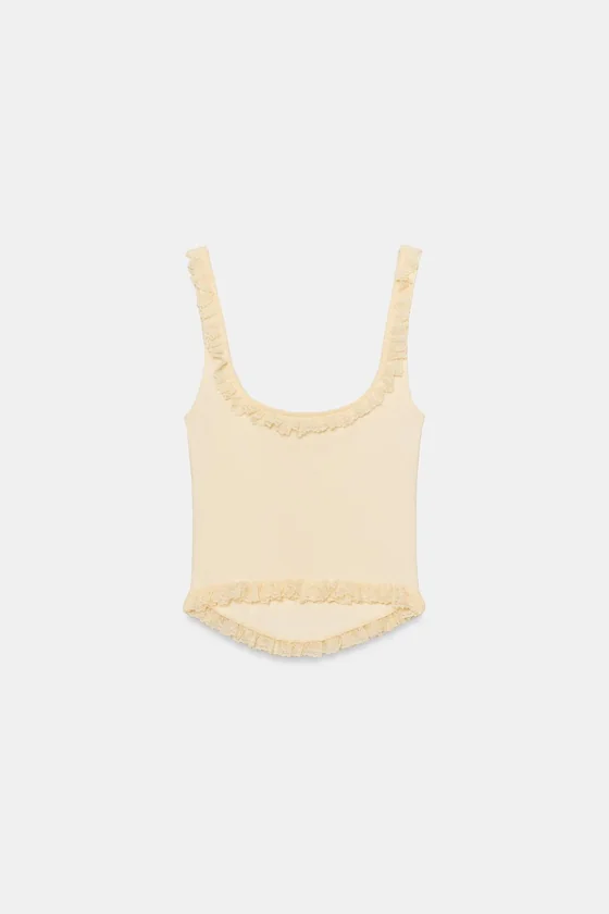ТОП В РУБЧИК С ВОЛАНАМИ