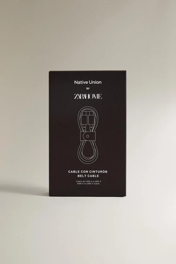 Кабель для зарядки usb-c zara