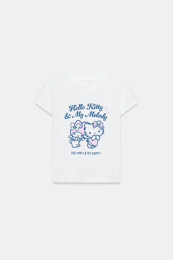ФУТБОЛКА HELLO KITTY AND MY MELODY © SANRIO