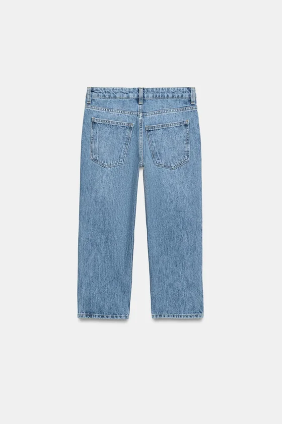 ДЖИНСЫ КАПРИ СО СРЕДНЕЙ ПОСАДКОЙ — коллекция Zara «ZW»