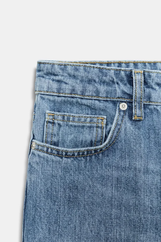 ДЖИНСЫ КАПРИ СО СРЕДНЕЙ ПОСАДКОЙ — коллекция Zara «ZW»