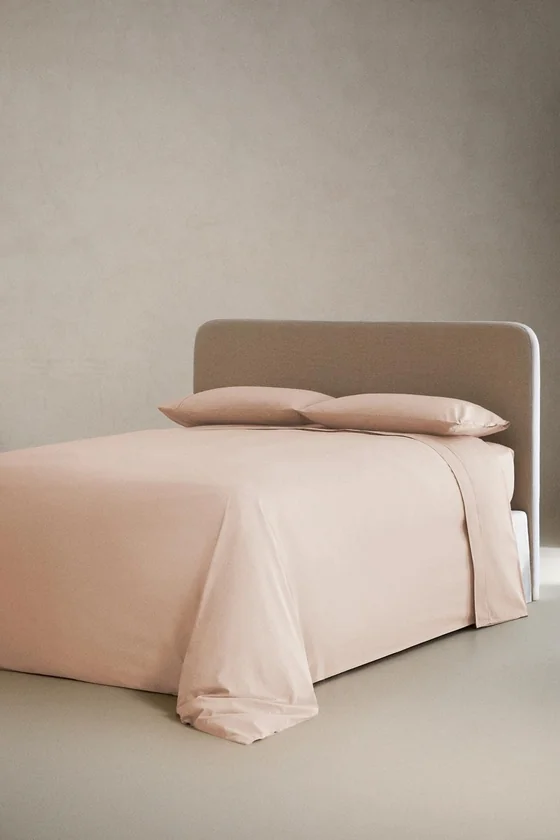 Простынь на резинке percale | на матрас 30 см (300 нитей)