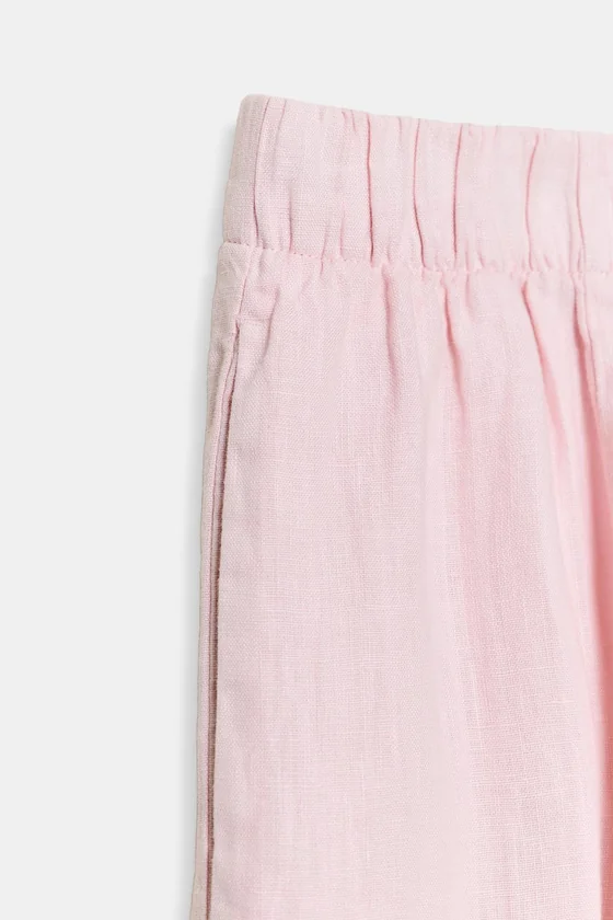 БРЮКИ  ИЗ ЛЬНА — коллекция Zara «ZW»