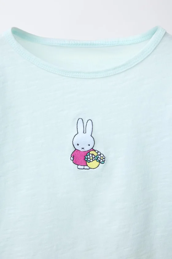 ФУТБОЛКА С ВЫШИВКОЙ MIFFY™ MERCIS BV ©