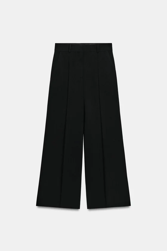 БРЮКИ ПРЯМОГО КРОЯ СО СТРЕЛКАМИ — коллекция Zara «ZW»