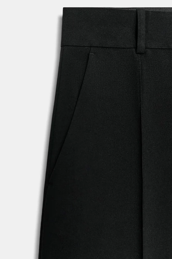 БРЮКИ ПРЯМОГО КРОЯ СО СТРЕЛКАМИ — коллекция Zara «ZW»