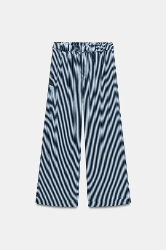 БРЮКИ  В ПОЛОСКУ — коллекция Zara «ZW»