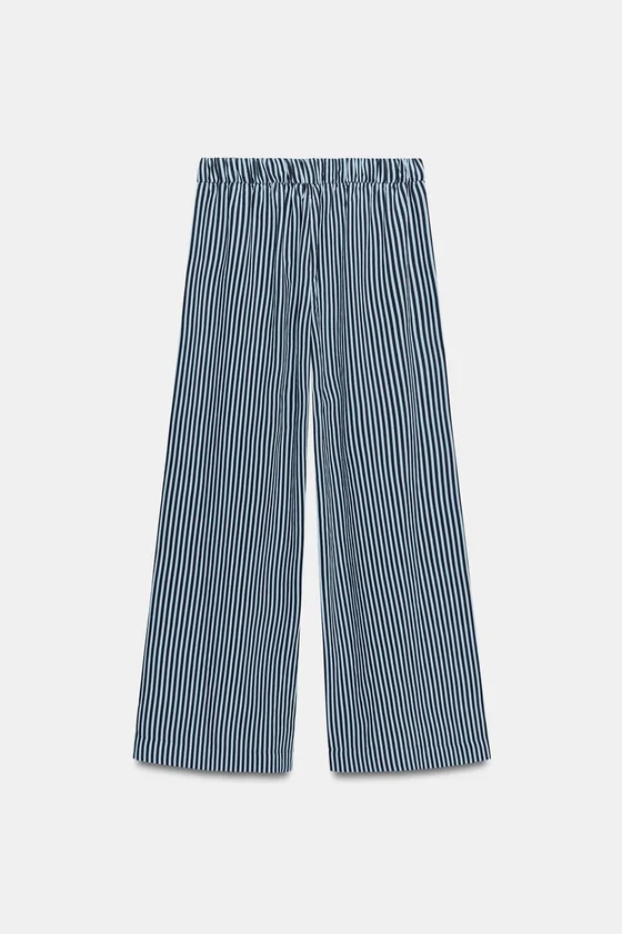 БРЮКИ  В ПОЛОСКУ — коллекция Zara «ZW»
