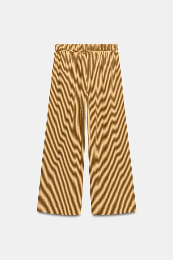 БРЮКИ  В ПОЛОСКУ — коллекция Zara «ZW»