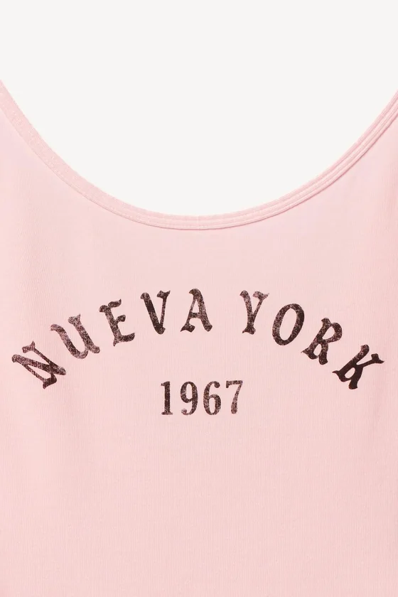 Боди willy chavarria x zara с надписью спереди