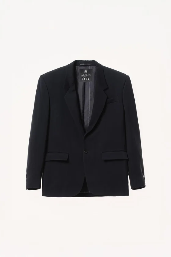 Пиджак из вискозы viscose suit blazer willy chavarria x zara