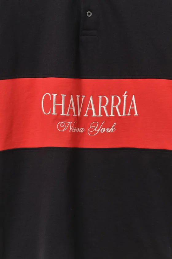 Поло с вышивкой в блок-цвета willy chavarria x zara