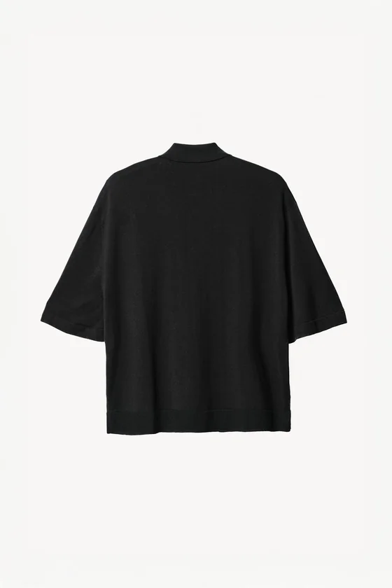 Поло из трикотажа с примесью ленселцеллюлозы willy chavarria x zara