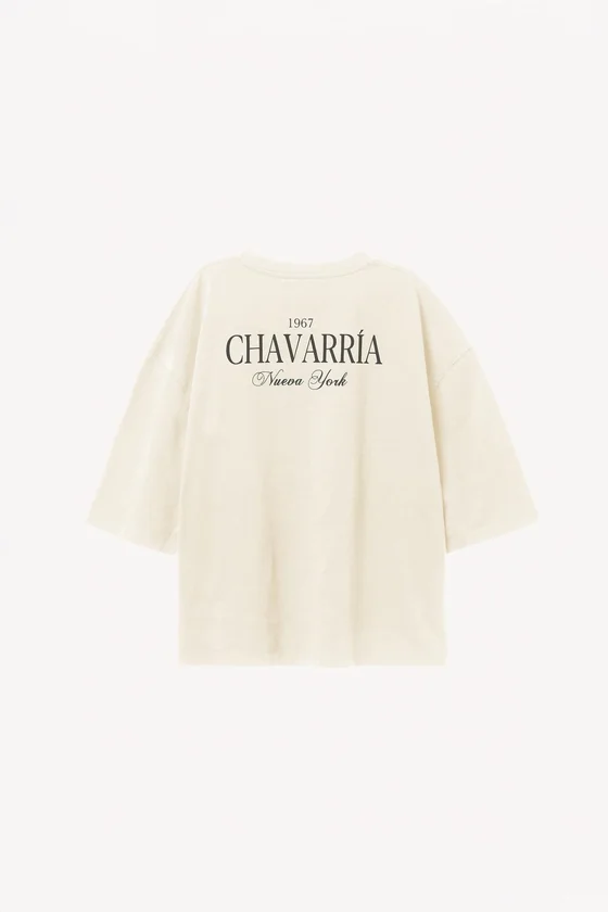 Оверсайз футболка willy chavarria x zara