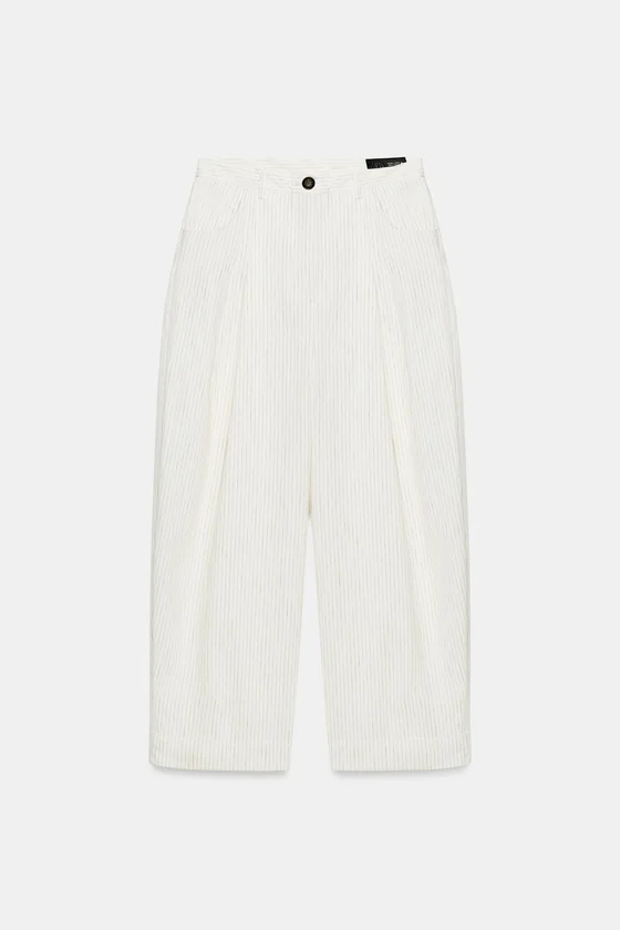 БРЮКИ  В ПОЛОСКУ — коллекция Zara «ZW»
