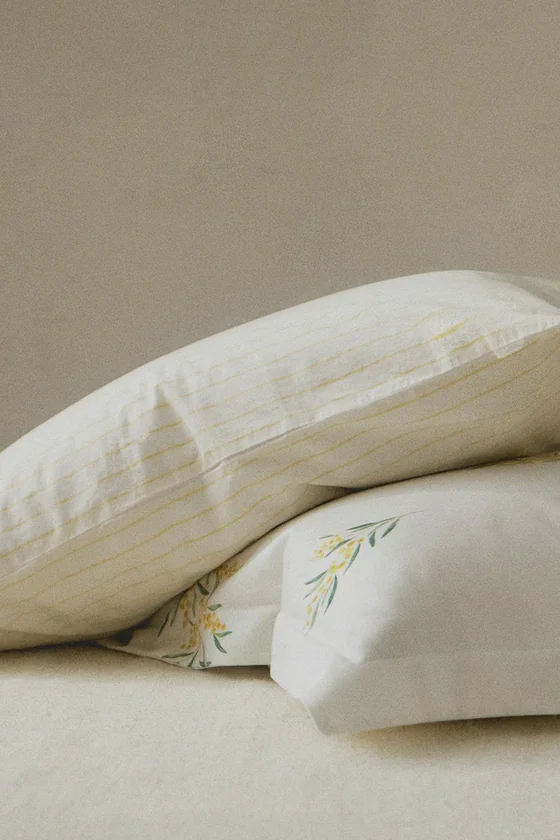 Наволочка mimosa print sateen