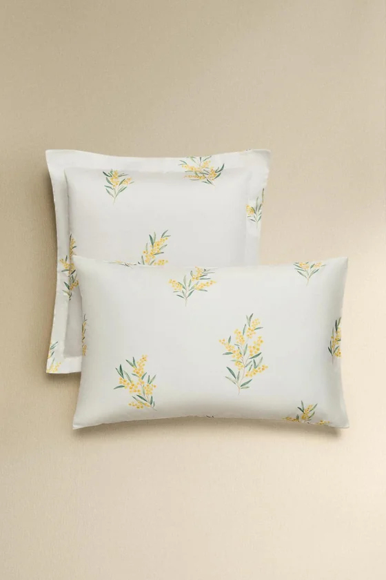 Наволочка mimosa print sateen