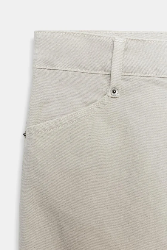 ДЖИНСЫ  С ВЫСОКОЙ ПОСАДКОЙ — коллекция Zara «ZW»